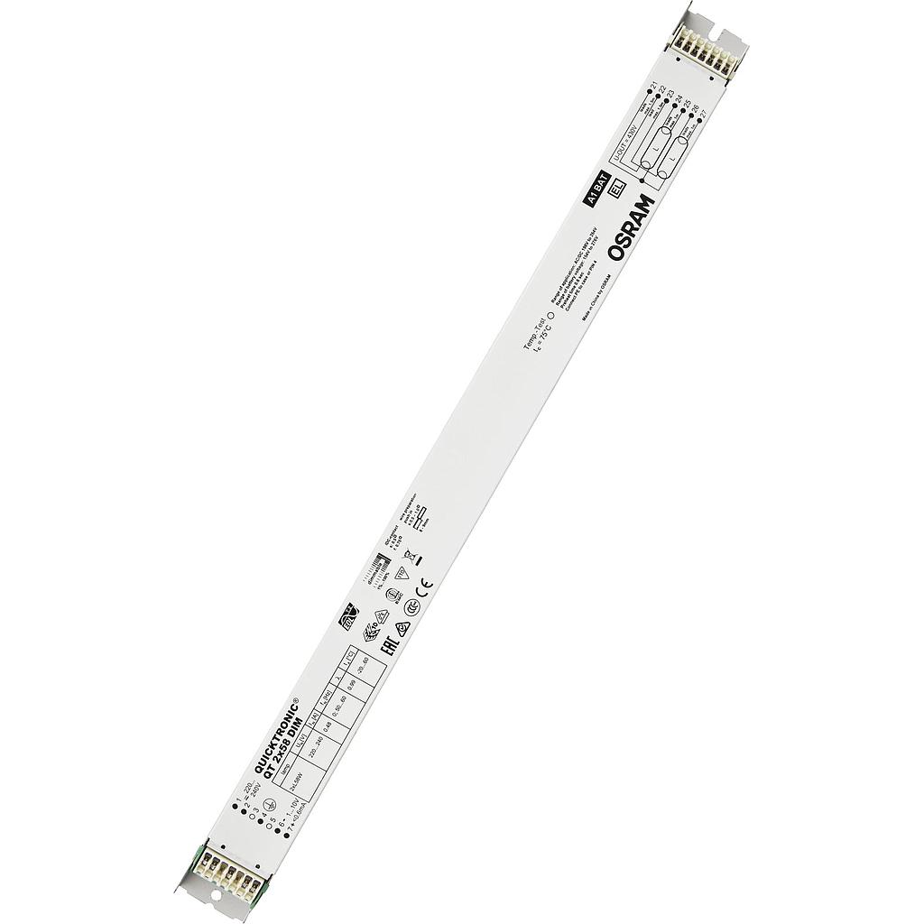 EVG Osram QT 2×58 DIM 220-240V