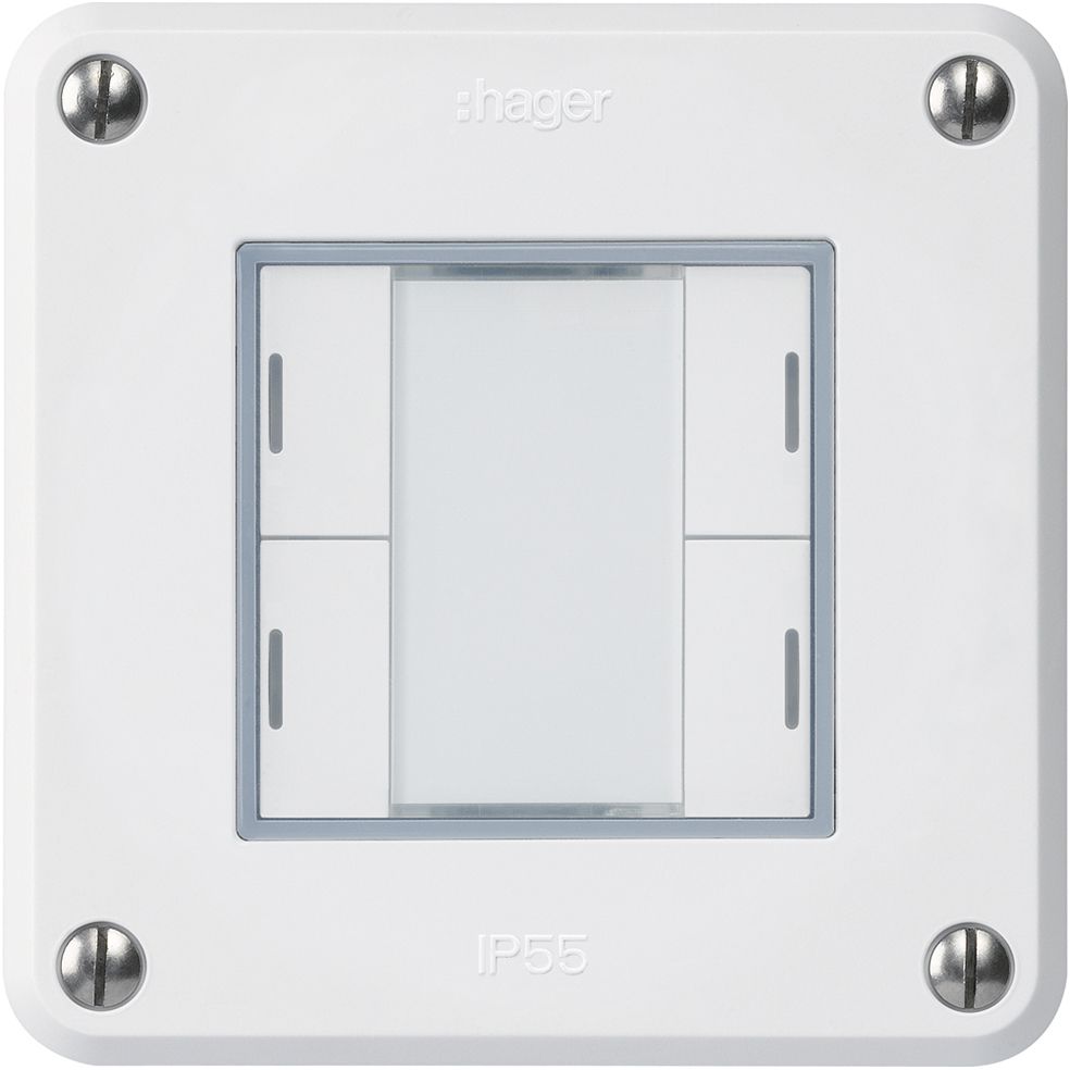 UP-Taster ROB C KNX 4×ws