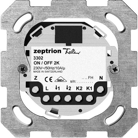 UP-Hauptstelle ON-OFF 2K/2T