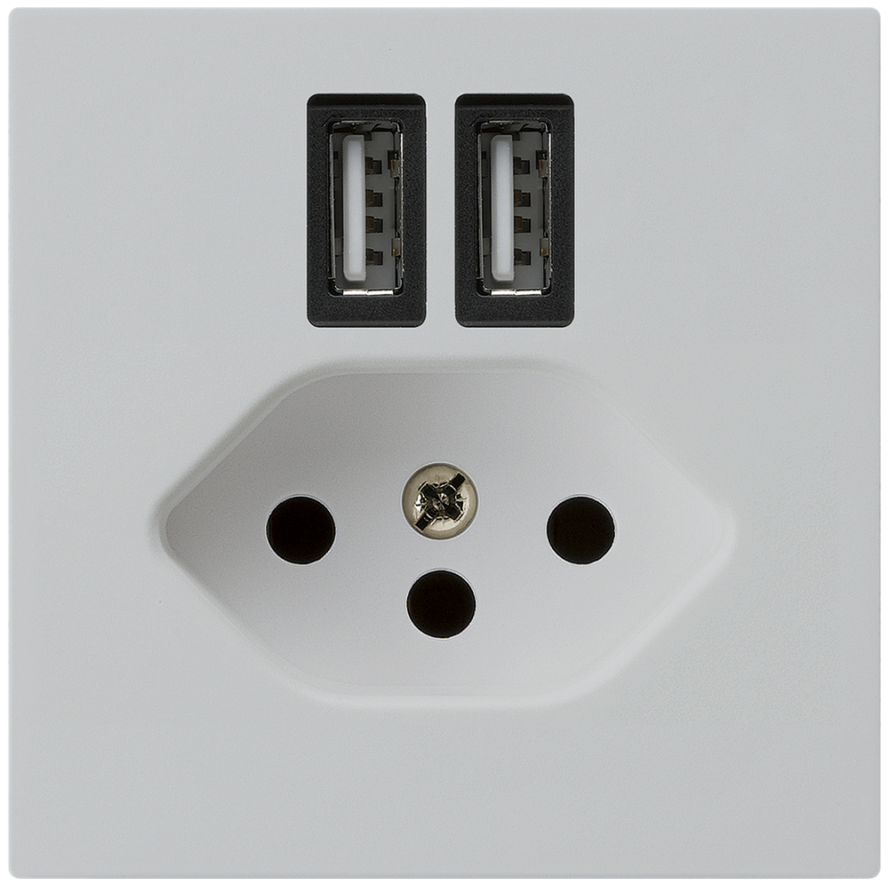 Steckdose 2×USB&T13 KAL A