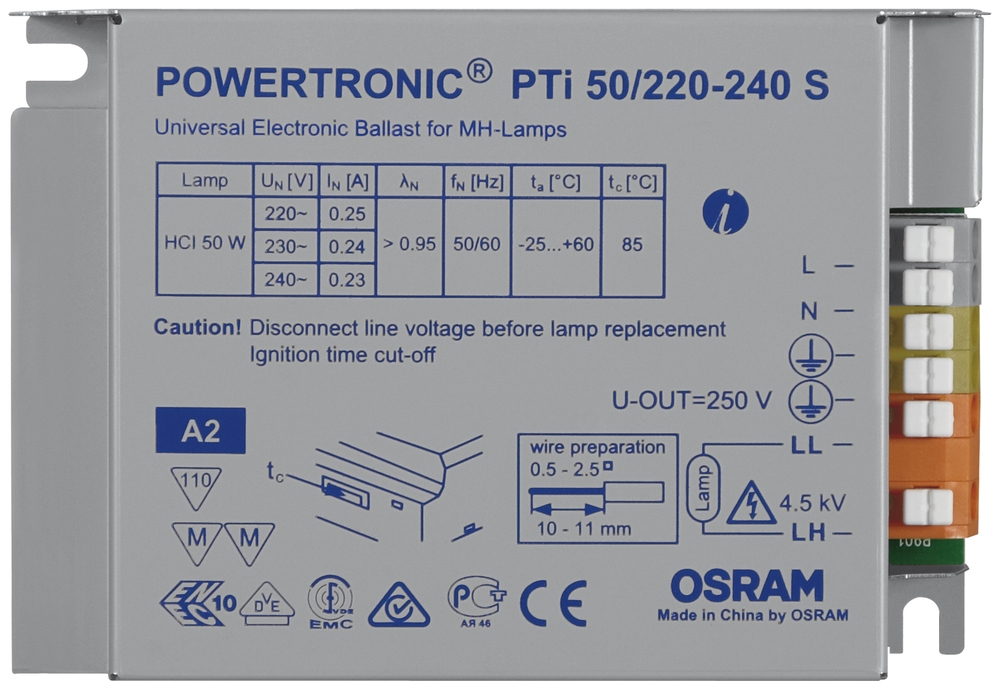 Vorschaltgerät Powertronic