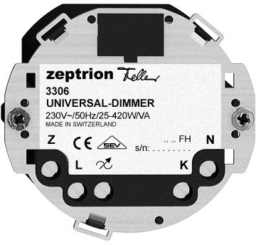 Universaldimmer-Aktor ZEP 25-