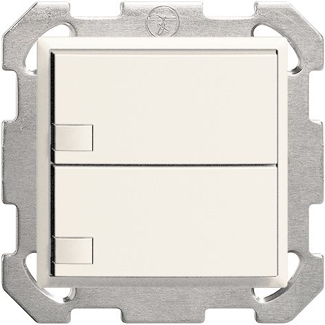 UP-Taster KNX 2-fach Edue ws