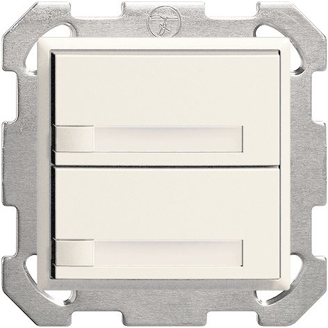 UP-Taster KNX 2-fach Edue ws