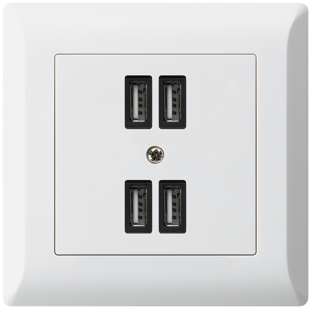 UP-Steckdose 4×USB KLI