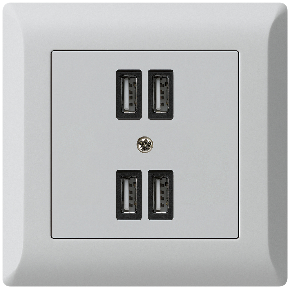 UP-Steckdose 4×USB KLI