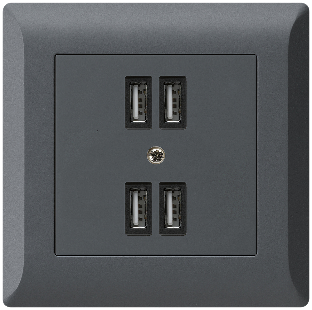 UP-Steckdose 4×USB KLI