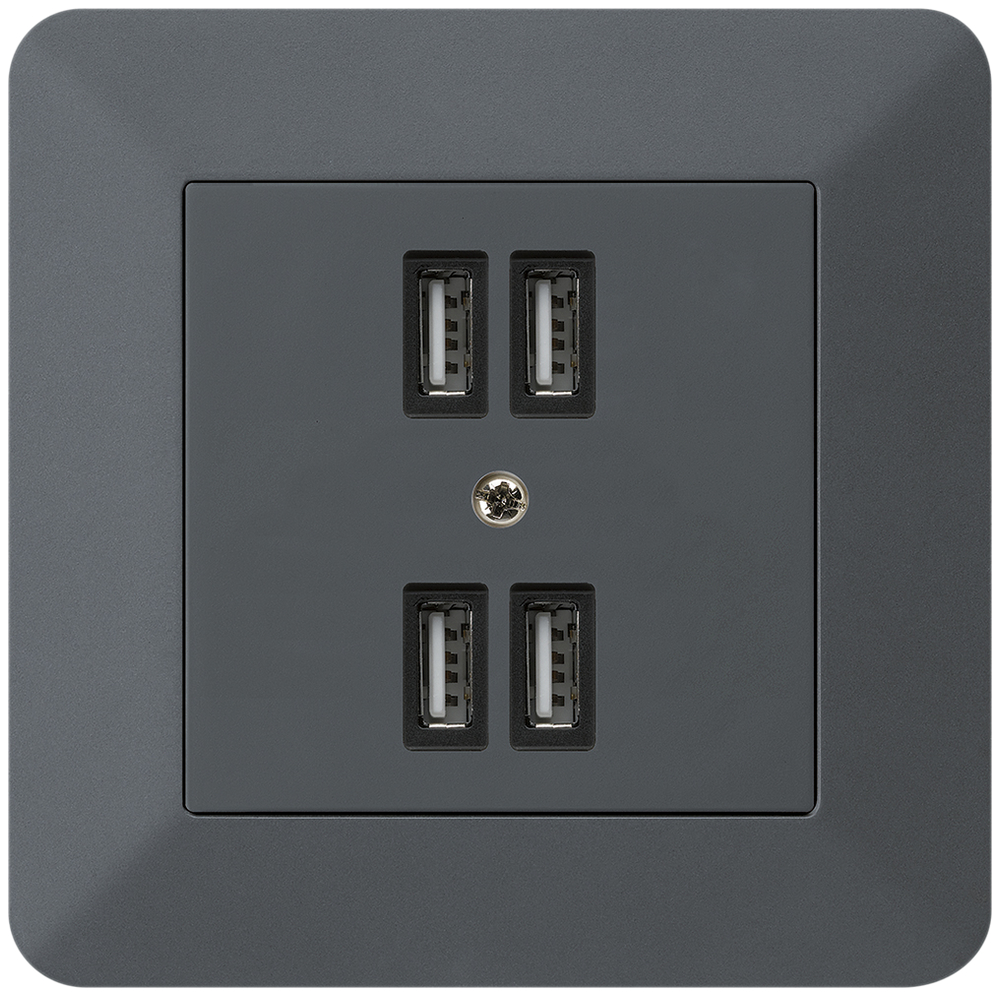 UP-Steckdose 4×USB KTR