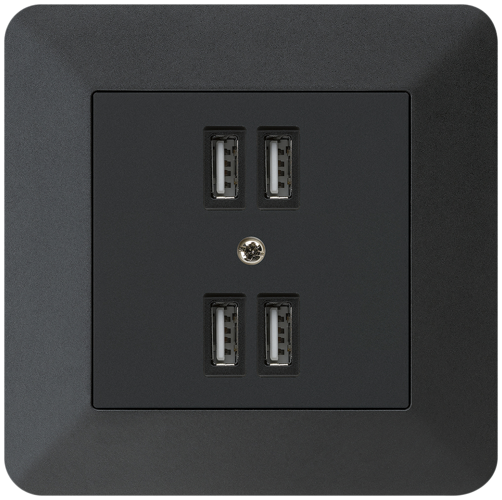 UP-Steckdose 4×USB KTR