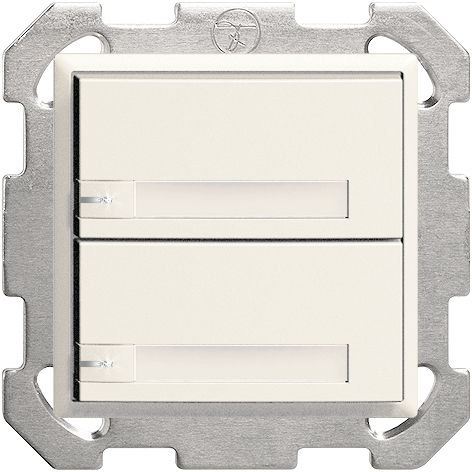 UP-Taster KNX 2-fach Edue ws
