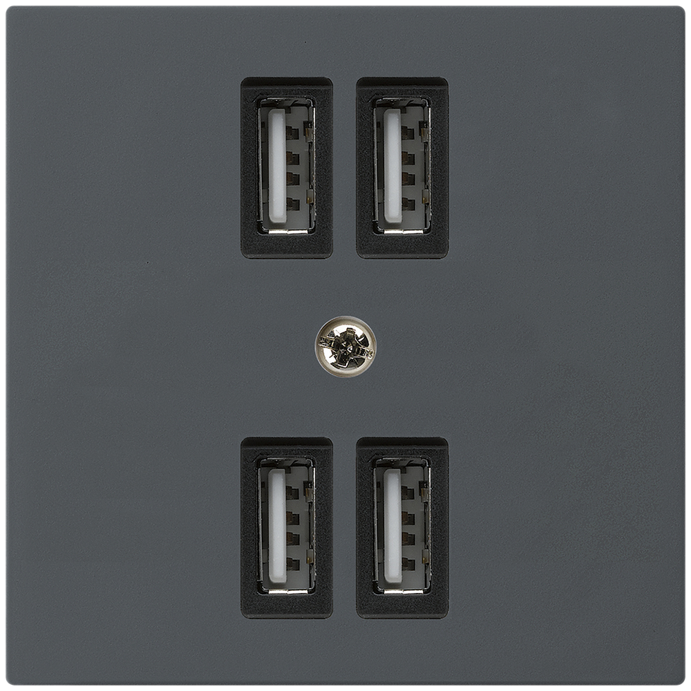Steckdose 4×USB KAL A 2400mA