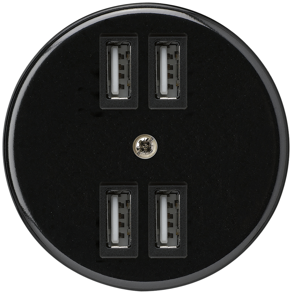 Steckdose 4×USB BAS A 2400mA