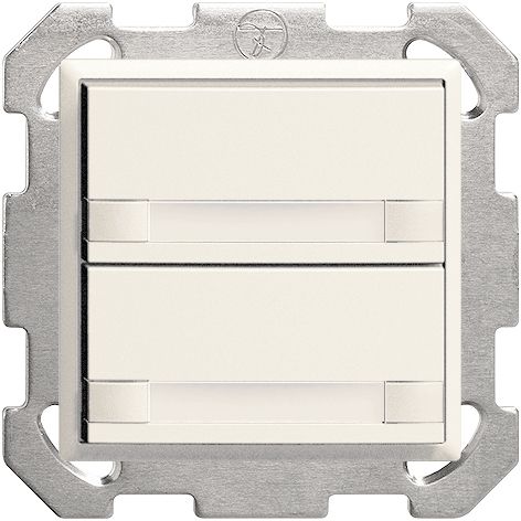 UP-Taster KNX 2-fach Edue ws