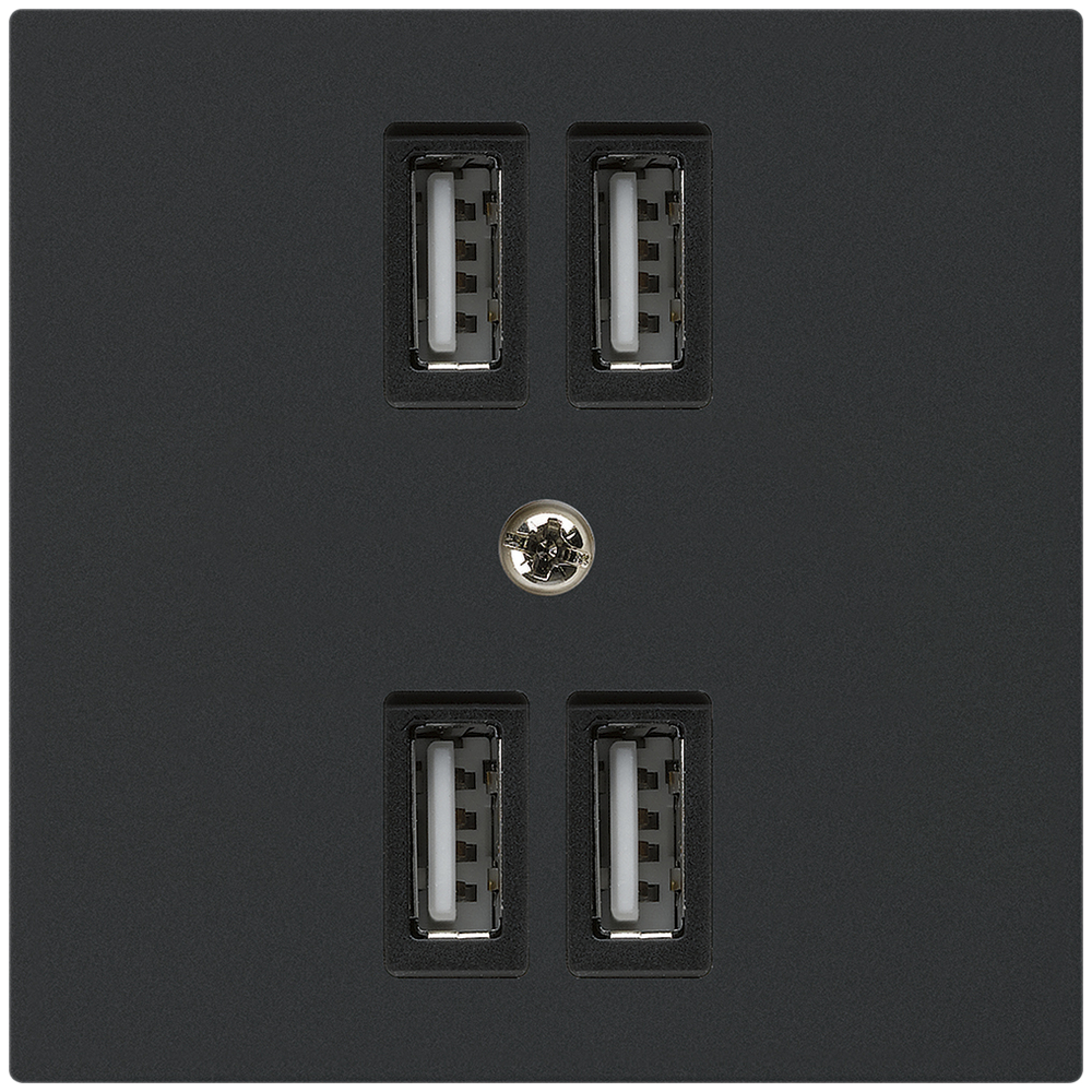 Steckdose 4×USB KAL A 2400mA
