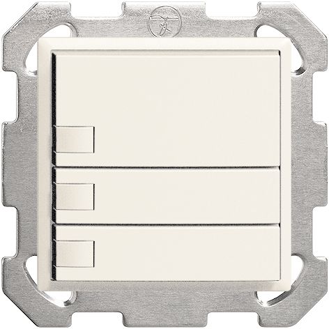 UP-Taster KNX 3-fach Edue ws