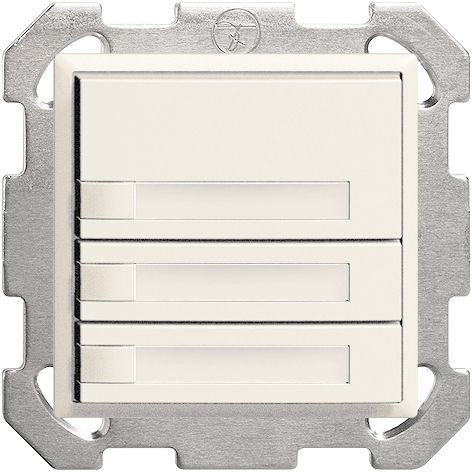 UP-Taster KNX 3-fach Edue ws