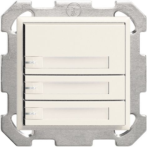 UP-Taster KNX 3-fach Edue ws