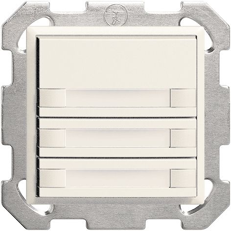 UP-Taster KNX 3-fach Edue ws