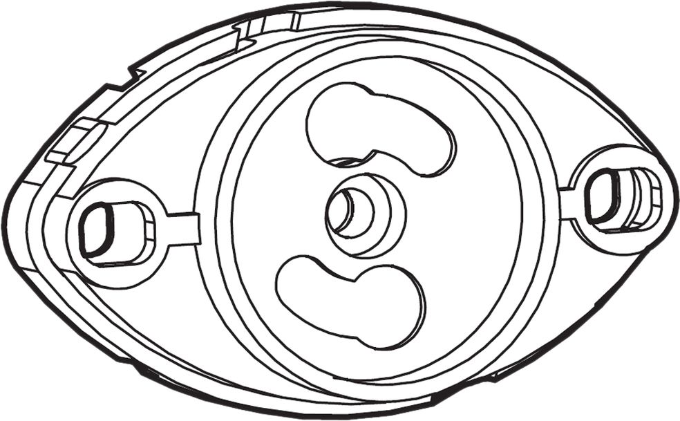 STARTERSOCKEL OVAL