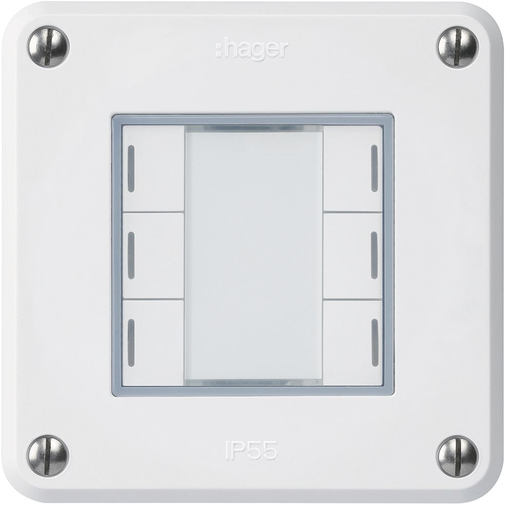 UP-Taster ROB C KNX 6×ws