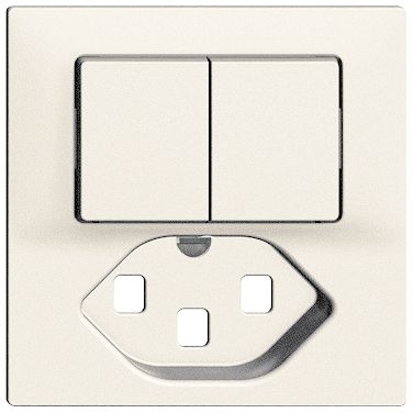 Frontset 60×60mm Edue ws T23