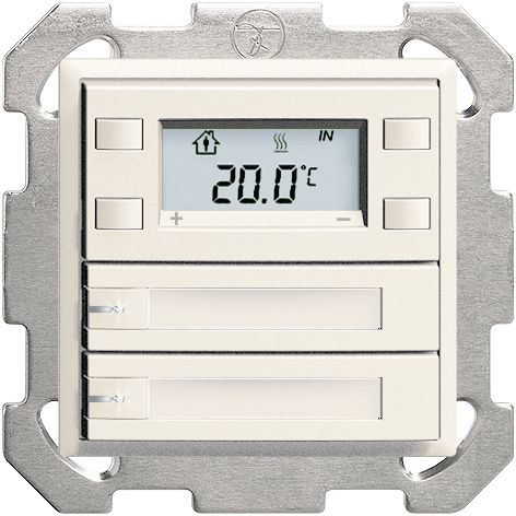 UP-RTH-Taster KNX 2-fach Edue