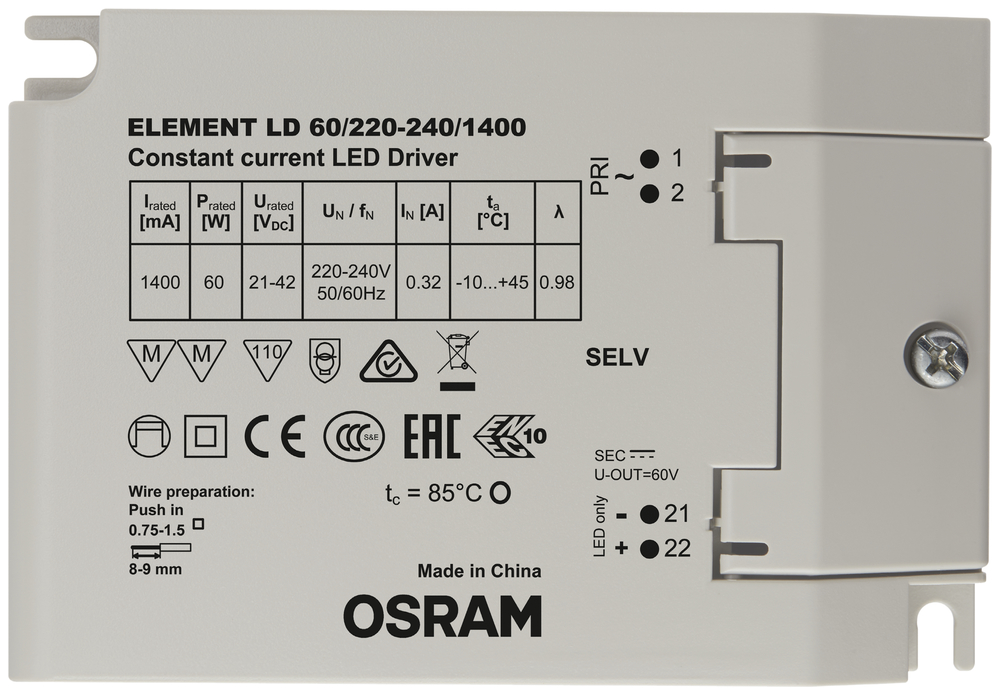 LED-Konverter OSR ELEMENT