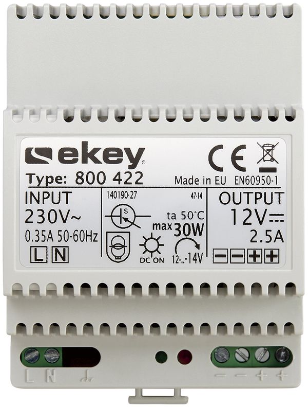 REG-Netzteil Hager ekey