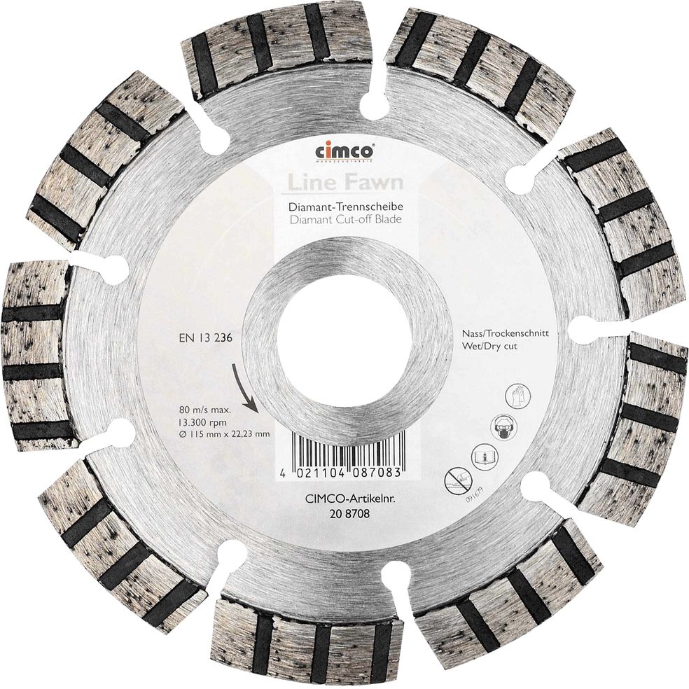 Diamant-Trennscheibe Cimco