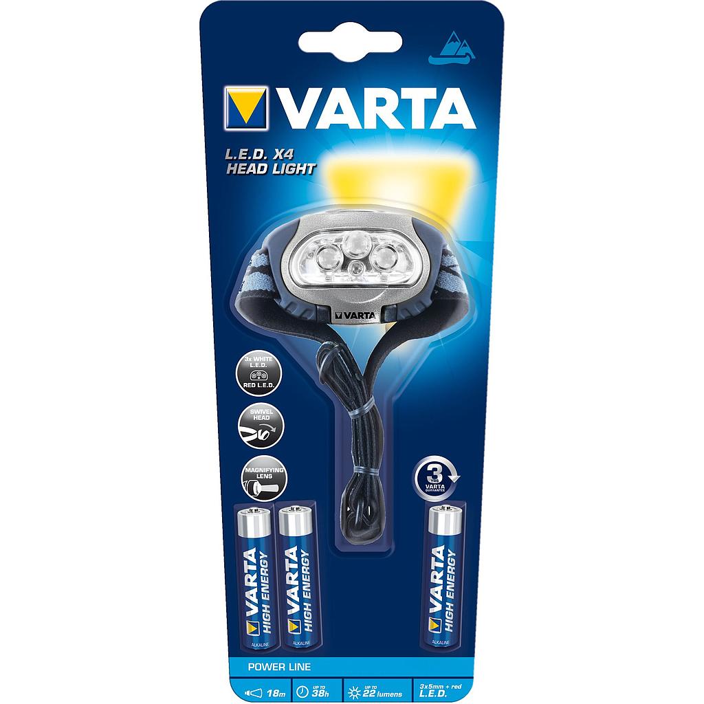 LED-Stirnlampe Varta ws/rt