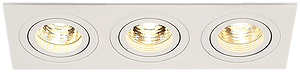 EB-Downlight NEW TRIA 3×GU10
