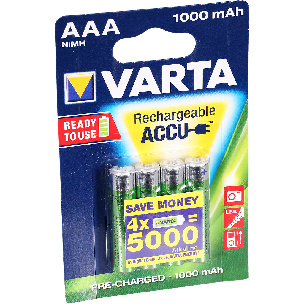 Akku Varta Ready To Use NiMH