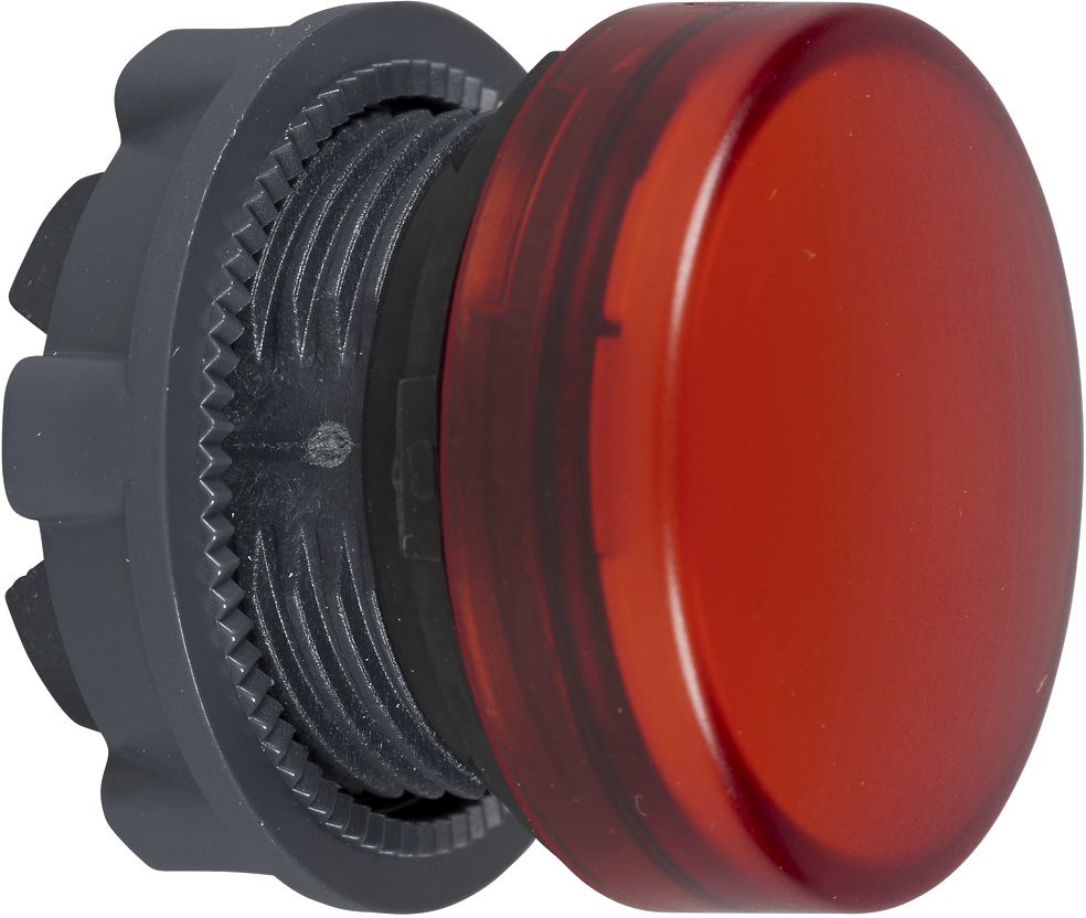Kopf SE z.Signallampe LED rt