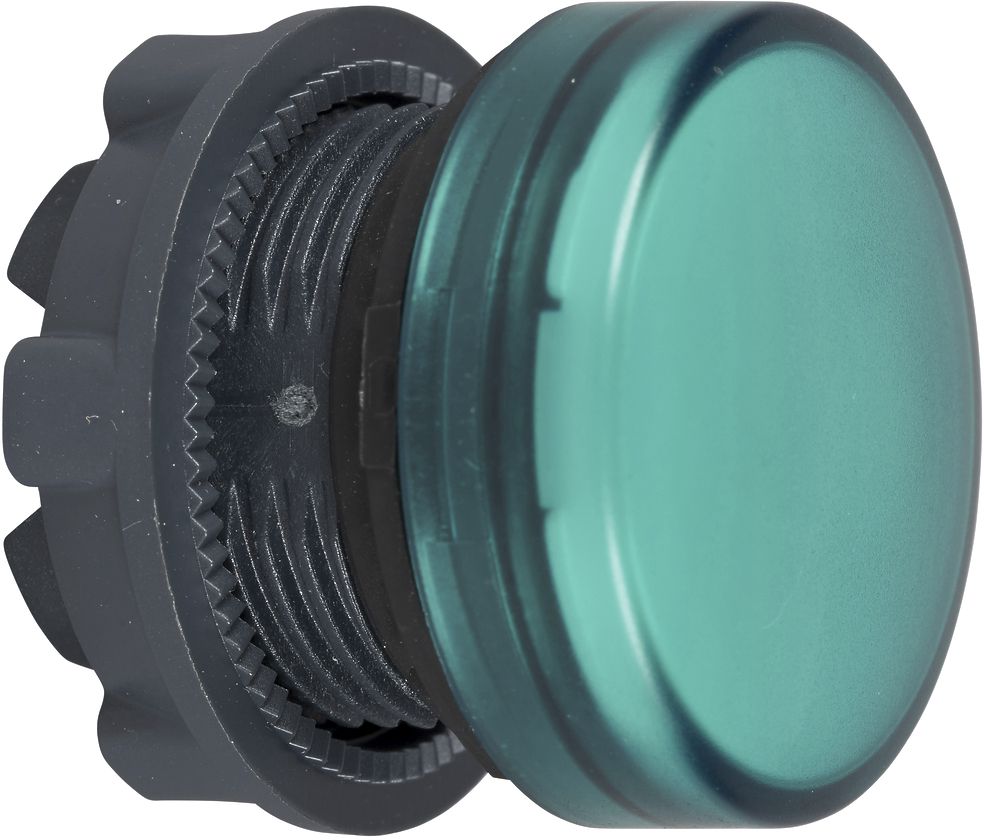 Kopf SE z.Signallampe LED gn