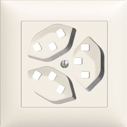 UP-Frontset Edue ws 88×88mm