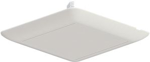 Steckdeckel 88×88mm ws f.NIS-