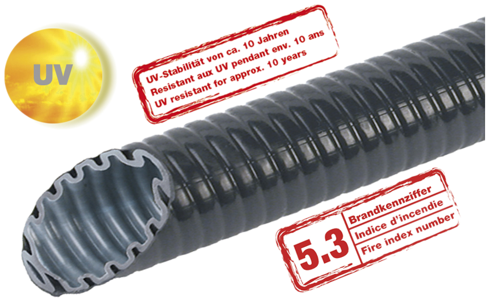 Installationsrohr KRGK Plica