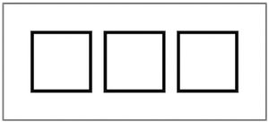 UP-Kopfzeile 1×3 o.Deckplatte
