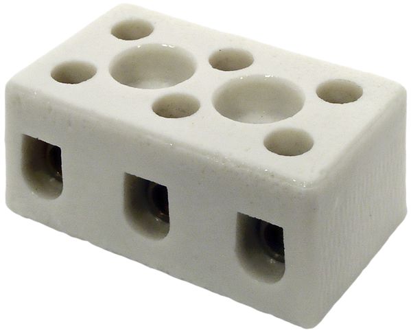 Klemme Porzellan 2,5mm² 3L