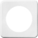 Abdeckplatte I 58mm ws