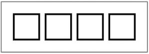 UP-Kopfzeile 1×4 o.Deckplatte
