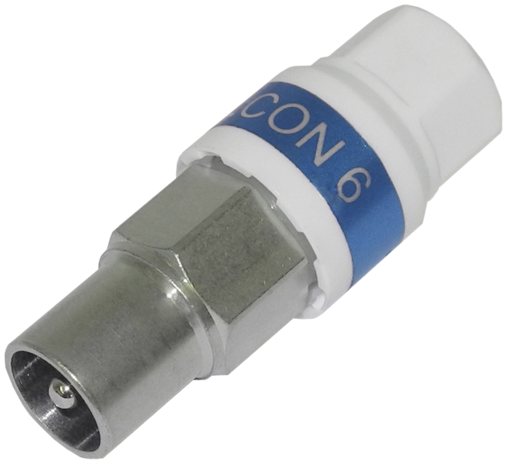 Stecker gerade IEC-M75 Ohm