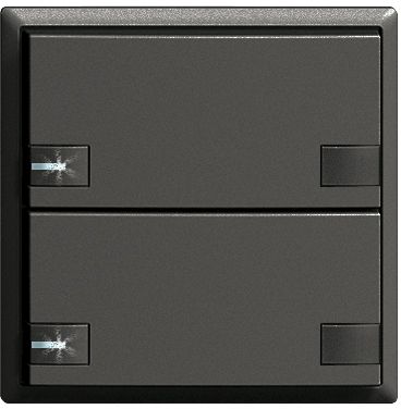 UP-Taster KNX 2-fach Edue sz