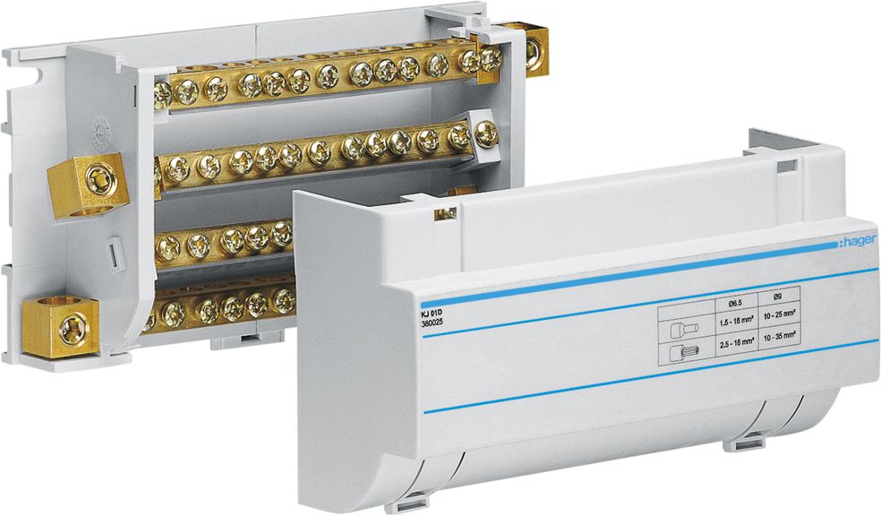 Schienenverteiler HA 4L 160A