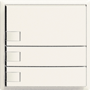 UP-Taster KNX 3-fach Edue ws