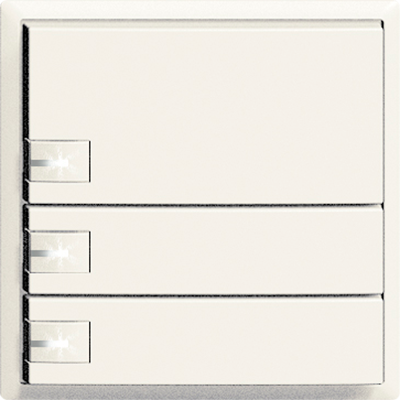 UP-Taster KNX 3-fach Edue ws