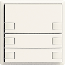 UP-Taster KNX 3-fach Edue ws
