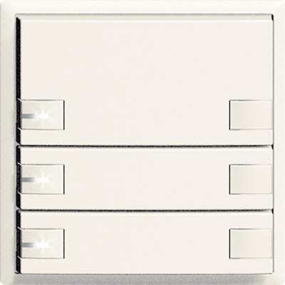 UP-Taster KNX 3-fach Edue ws