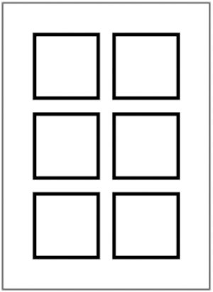 UP-Kopfzeile 3×2 o.Deckplatte