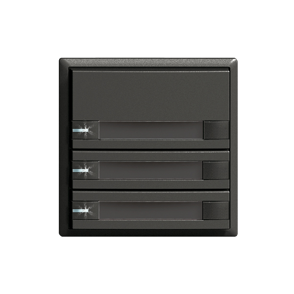 UP-Taster KNX 3-fach Edue sz